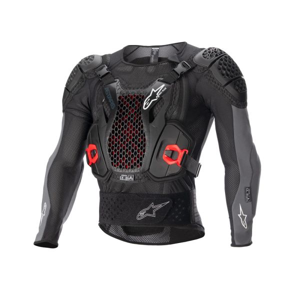 Alpinestars Bionic Action V2 Protection Jacket Black Anth Red