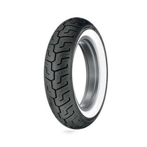DUNLOP D401 150/80B16 M/C 71H ホワイトリボン　ロゴ DUNLOP D401 150/80 B16 100 90 19 タイヤ