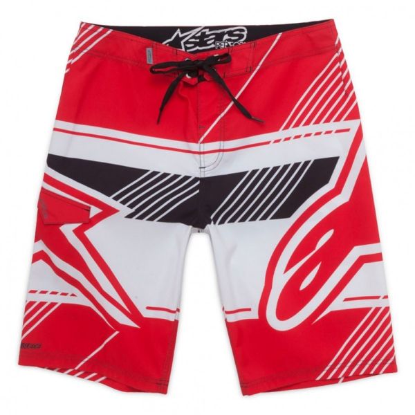 Alpinestars Band Boardshort Red Free Shipping Motorace