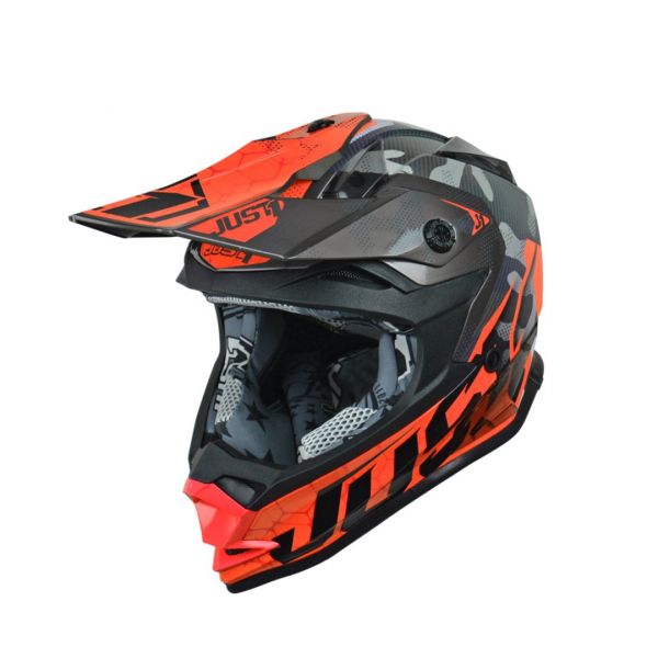 Orange kids shop helmet