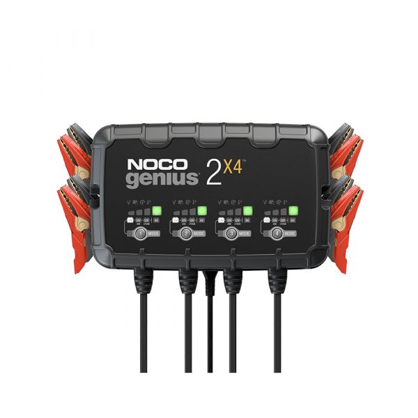 NOCO Genius2x4 - Battery Charger, Motorace