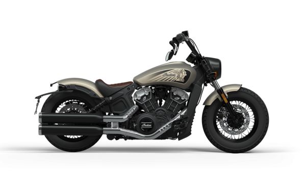 Indian Scout Bobber Twenty Silver Quartz Smoke 2024