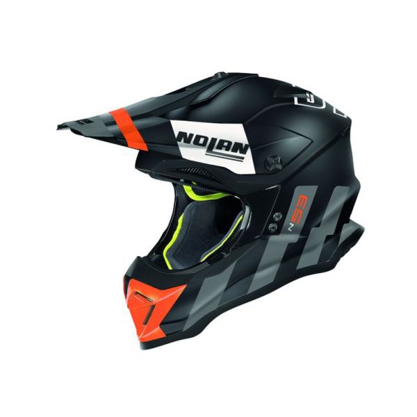 Nolan N53 MX Sparkler Helmet Flat Black