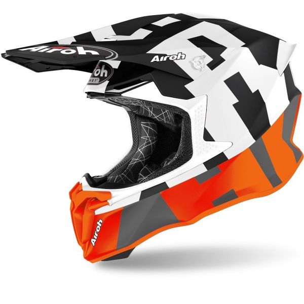 Airoh twist great orange matt best sale