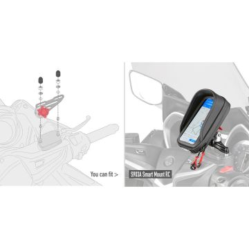 GIVI 02VKIT SPECIFIC KIT TO MOUNT THE SMART MOUNT RC S903A