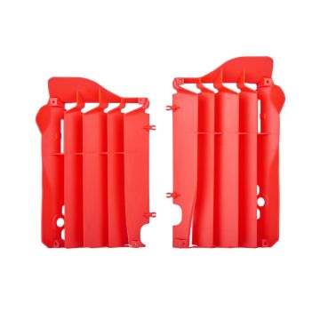 Polisport - Radiator Louvers Red - Honda CRF250R - 2016-17