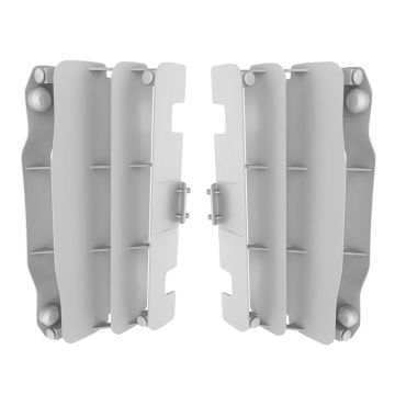 Polisport - Radiator Louvers White - Yamaha YZ250F,YZ450F - 2006