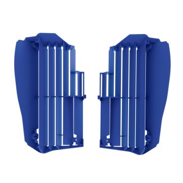 Polisport - Radiator Louvers Blue - Yamaha YZ250F, YZ450FX, WR450F - 2019-22
