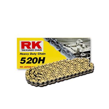 RK GB520H Non Sealed Chain - Gold Color- 106L