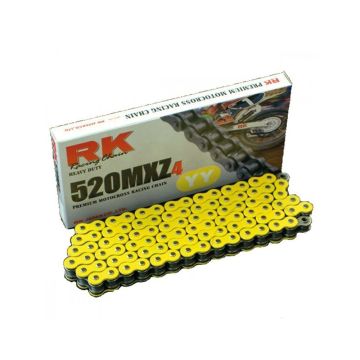 RK YY520MXZ4 Non Sealed Chain - Yellow - 120L