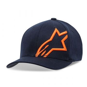 CORP SHIFT 2 FLEXFIT HAT - NAVY/ORANGE