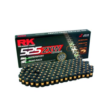 RK BL525ZXW XW Ring Chain -  Black/Gold - 118L
