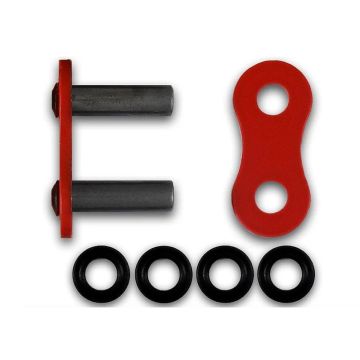 RK RR520ZXW Connecting Link - Red - XW Ring