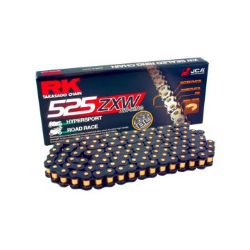 RK BL525ZXW XW Ring Chain - Black/Gold - 150L