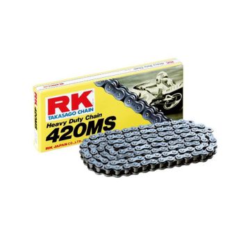 RK 420MS Non Sealed Chain  - Natural Color - 94L