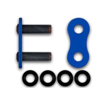 RK BB520ZXW Connecting Link - Blue - XW Ring