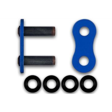 RK BB525ZXW Connecting Link  - Blue - XW Ring