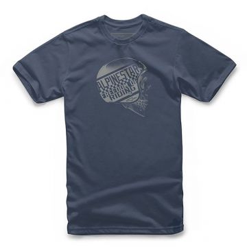 Alpinestars - HELMET TEE - Navy