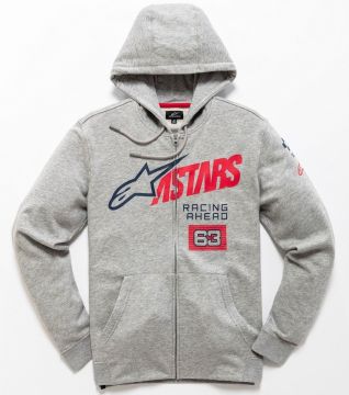 Alpinestars TITLE ZIP HOODIE Grey