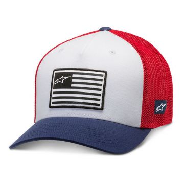ALPINESTARS FLAG HAT - RED/BLUE