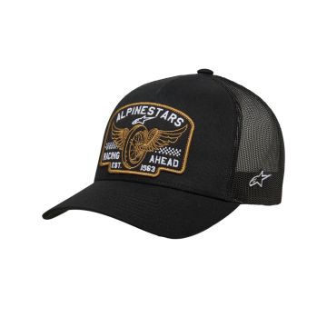 ALPINESTARS - Heritage Patch Trucker Hat - Black/Black