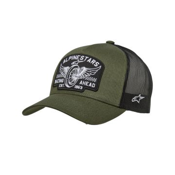 ALPINESTARS - Heritage Patch Trucker Hat - Military/Black