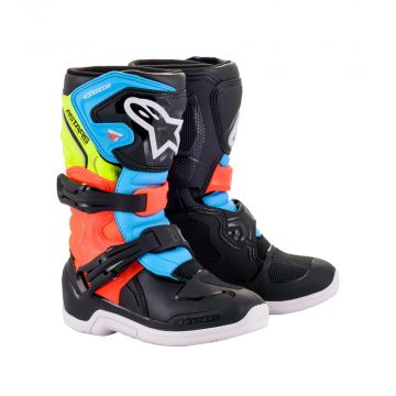 Alpinestars - Tech 3s Kids - Black/yellow Fluo/red Fluo