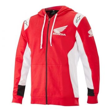 ALPINESTARS Honda Zip Hoodie - Red