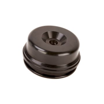 K-Tech - Shock Absorber Reservoir End Extended Cap-inc Valve (KYB 64x20mm) -Black