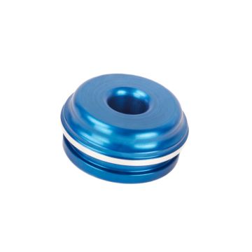 K-Tech - Shock Absorber Reservoir End Cap Extended -inc Valve (KYB 52x22mm) -Blue