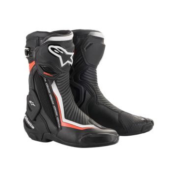 Alpinestars - SMX Plus V2 Boots - Black/White/Red Fluo
