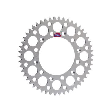 Renthal - Rear Sprocket Aluminium - Ultralight Grooved - Pitch: 520 - Silver - Honda