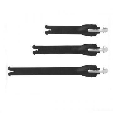 ALPINESTARS BOOT STRAPS - BLACK TECH 10 