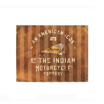 Indian American Icon Corrugated Sign