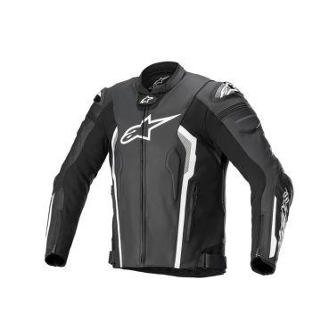 ALPINESTARS - Missile V2 Leather Jacket - Black/White