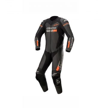 Alpinestars GP Force Chaser Leather Suit - 1Piece - Black/Red Fluo