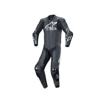 ALPINESTARS - Missile V2 Ward 1 - Piece Leather Suit - Black/Metal Gray