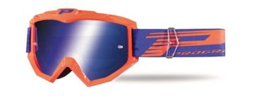 Progrip | 3201 | Goggles | Orange Fluo | Blue Lens