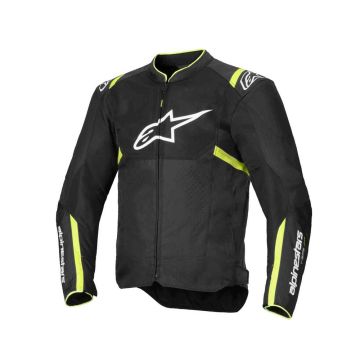 Alpinestars |T-SPS Air V2 Textile Jacket | Black/Yellow Fluo