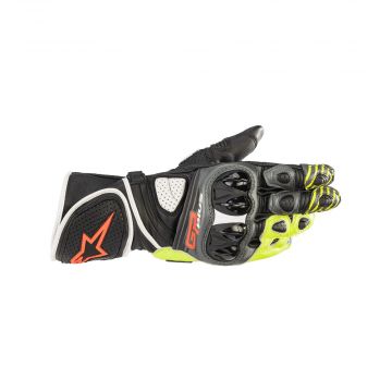 Alpinestars - GP Plus R V2 Gloves - Matt Gray/Black/Yellow/Red Fluo
