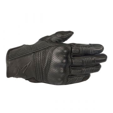 ALPINESTARS MUSTANG V2 LEATHER GLOVE - Black/Black