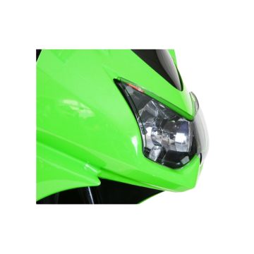 POWERBRONZE Headlight Protector - Lens - Kawasaki Z1000 (03>06), ER6-F (06>08) - Dark Tint