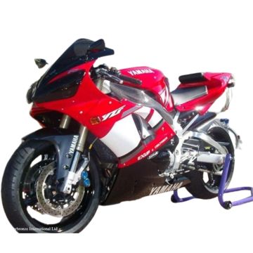 POWERBRONZE Headlight Protector - Lens - Yamaha YZF-R1 - 00>01 - Dark Tint