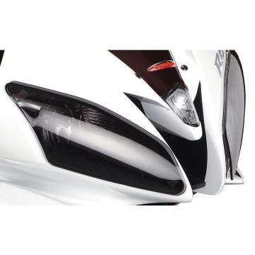 POWERBRONZE Headlight Protector - Lens - Yamaha YZF-R6 - 06>07 - Dark Tint