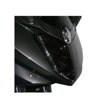 POWERBRONZE Headlight Protector - Lens - Yamaha XJ6 - 09>10 - Dark Tint
