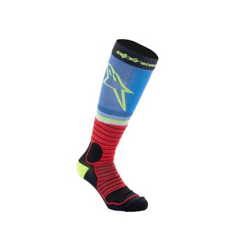 Alpinestars - MX Pro Socks - Black/Red/Light Blue
