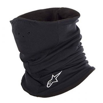 ALPINESTARS NECK WARMER TECH BLACK LONG   