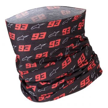 ALPINESTARS MM93 NECK TUBE - BLACK/RED/WHITE