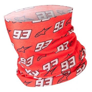 ALPINESTARS MM93 NECK TUBE - RED/WHITE/BLACK