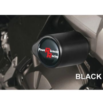 POWERBRONZE Side Crash Post - Ducati Monster S4 - 01+ - Black
